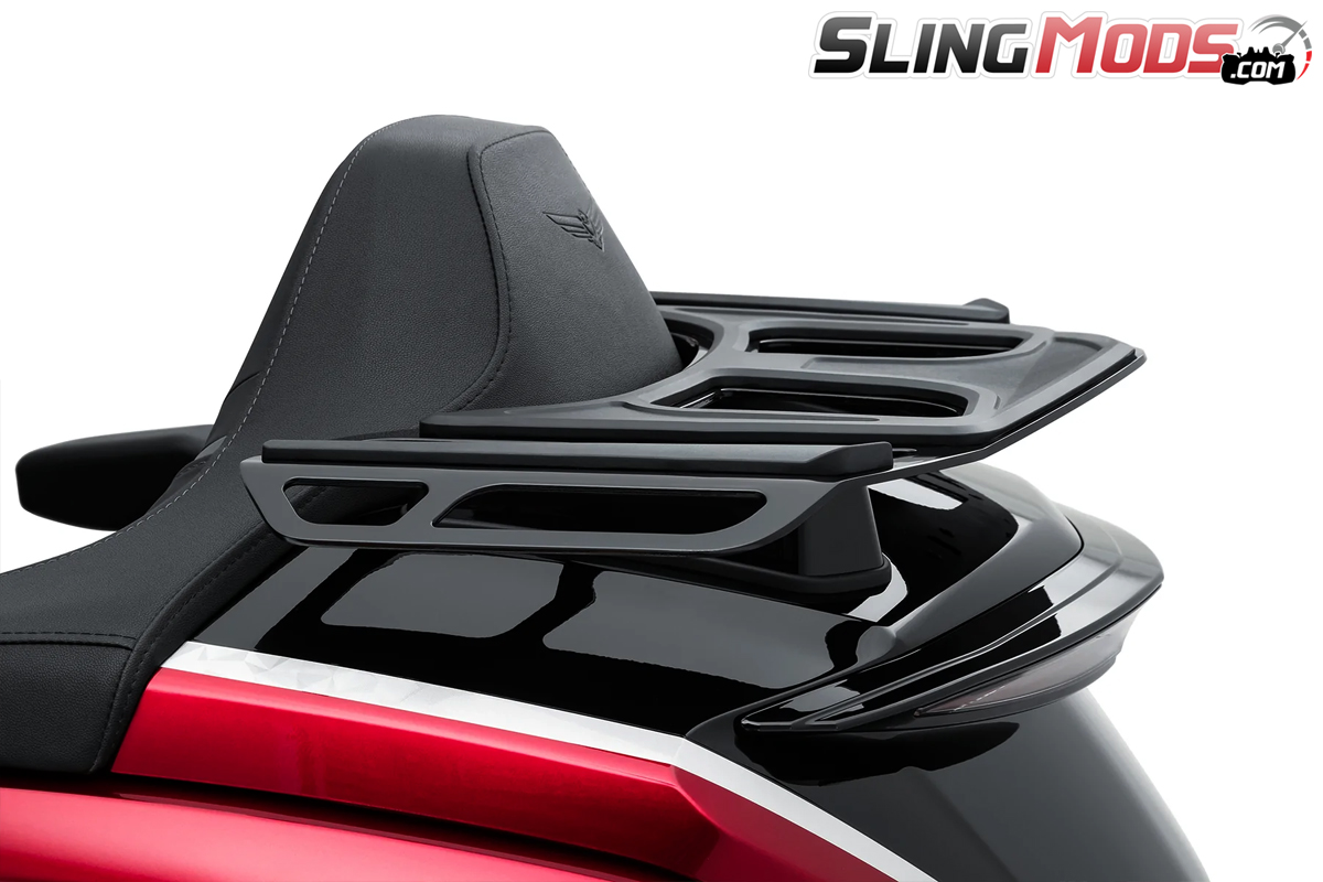 Goldwing Luggage Rack   Honda Goldwing Tour Luggage Rack Black 5 