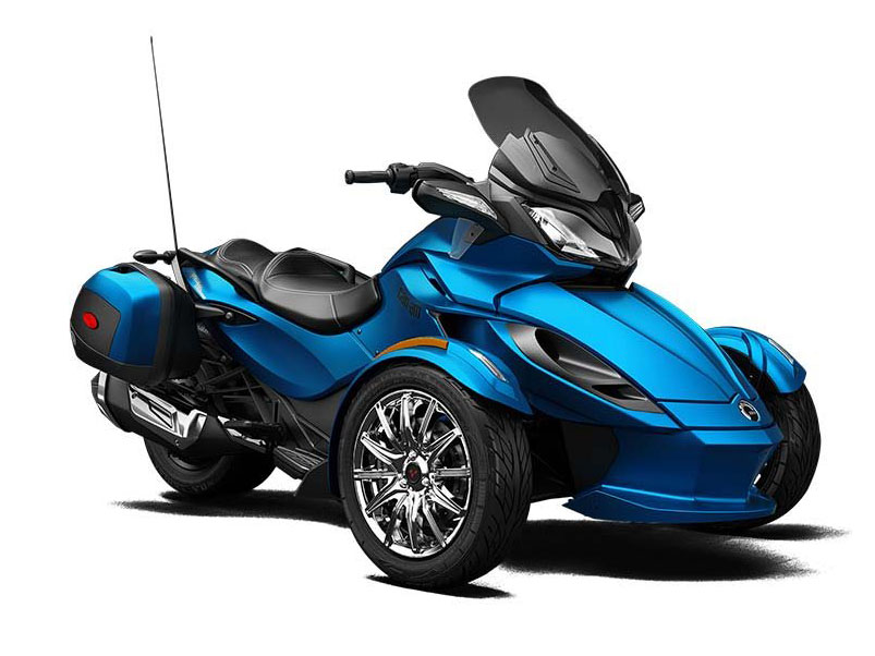 Can Am Spyder RS Roadster Stage Graphic Kit Blue Grey