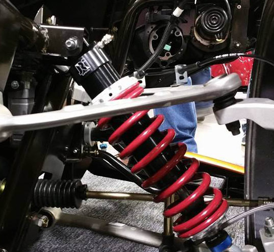 JRI 2-Way Adjustable Shocks for the Polaris Slingshot