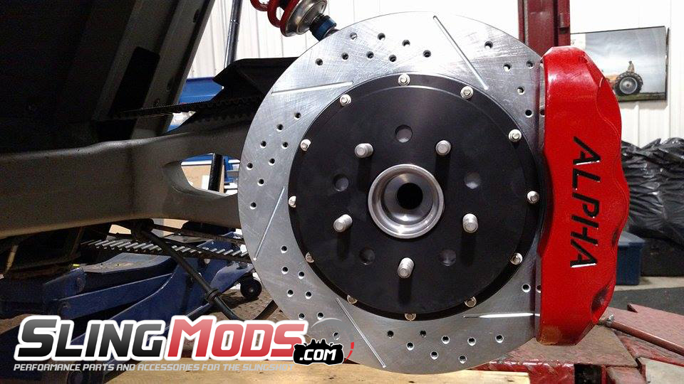 Polaris Slingshot Big Brake Kit By Alpha Powersport