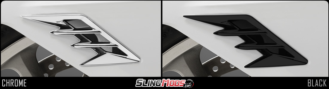 Honda Gold Wing Front Fender Vent Accents (2018+)