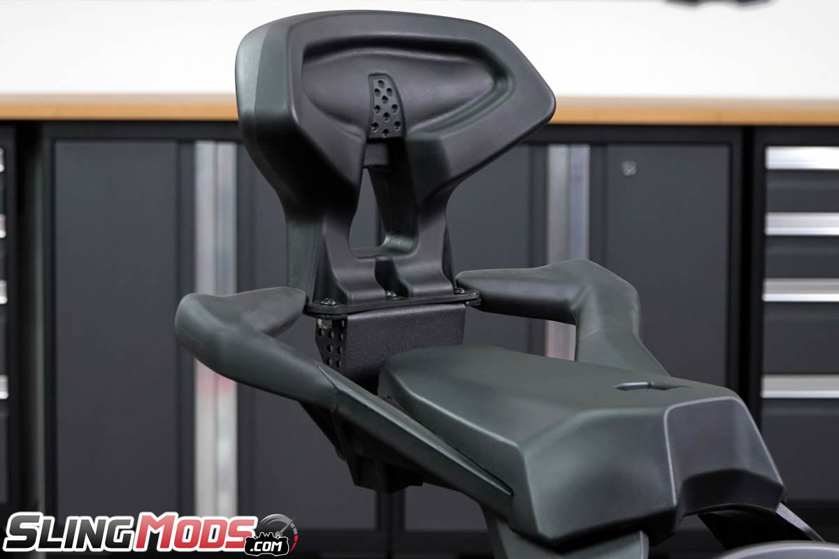 CanAm Ryker Padded Passenger Backrest by Spyder Extras