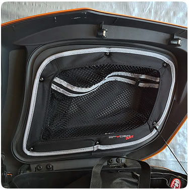 Can-Am Spyder RT Rear Saddlebag Pockets (3 Piece Kit)