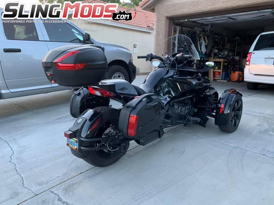 Can-Am Spyder F3 / F3s 3-Piece Touring Saddlebag & Top Case Luggage System